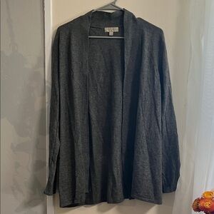 Nordstrom Charcoal Cashmere Cardigan